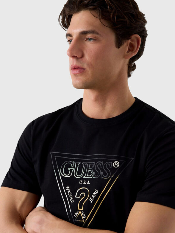 Cotton-blend T-shirt  - 4