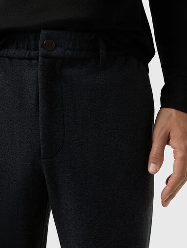 MARCUS wool blend trousers - 4