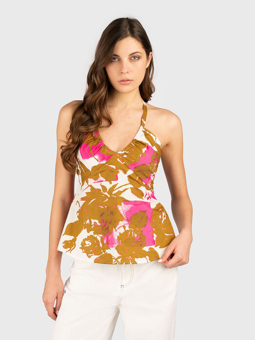 Cotton top with print