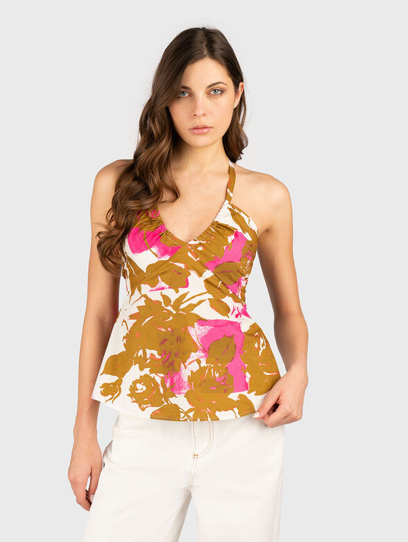 Cotton top with print - 1