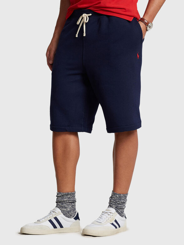 ATHLETIC short with logo embroidery - 1