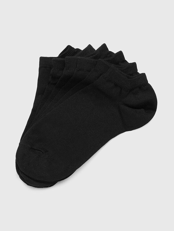 EASY LIVING set of three pairs of black socks - 1