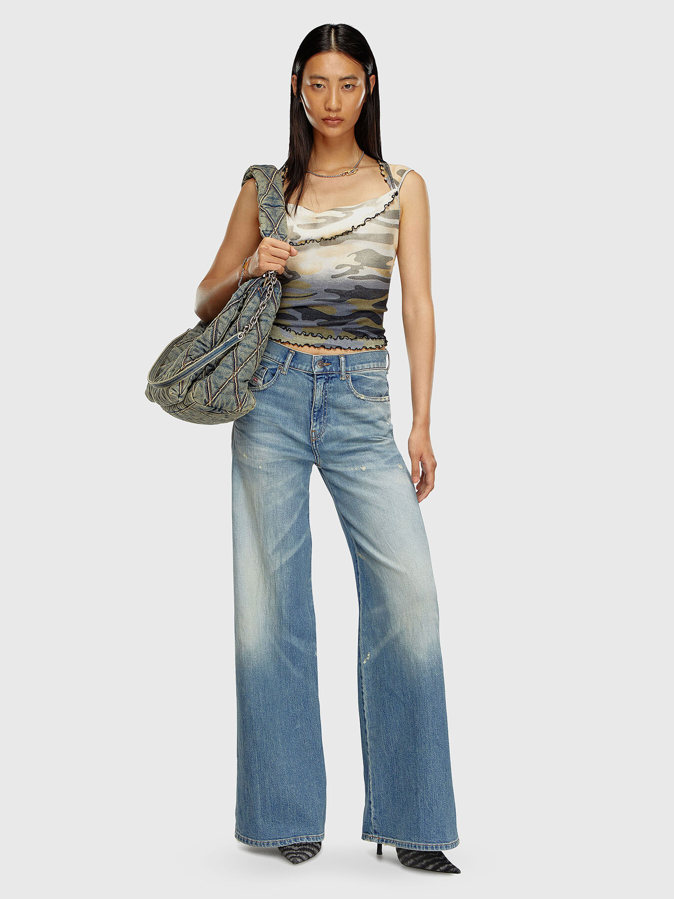 Diesel 1978 D-AKEMIサイズ27 Diesel® 1978 D-AKEMI | Women's Bootcut and Flare Jeans