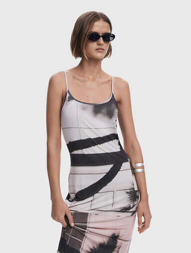 Dress with thin straps - 3