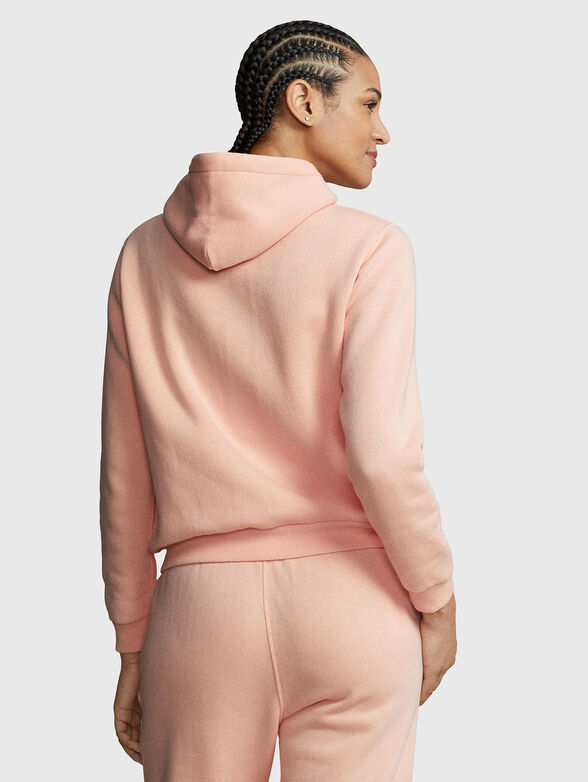 Sweatshirt with logo embroidery - 3