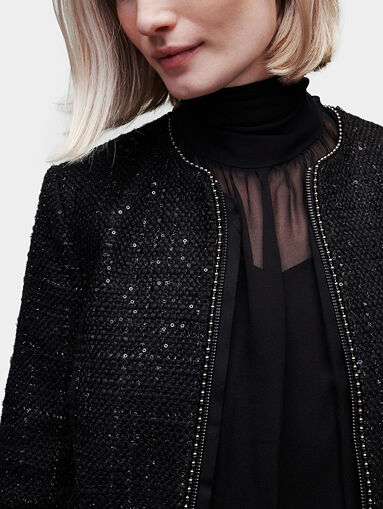 Sparkle boucle jacket - 4