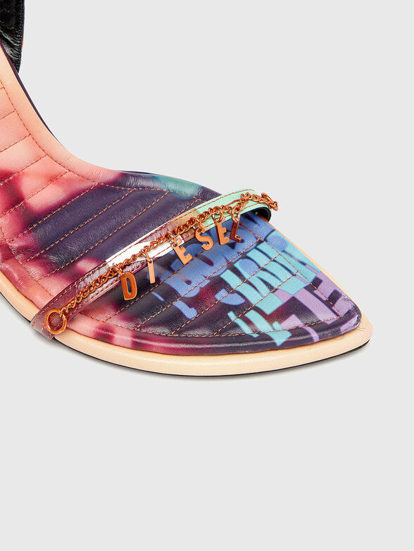 D-VINA graphic print sandals - 6