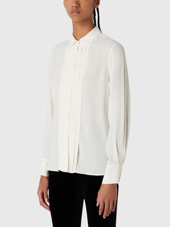 White long sleeved shirt - 1