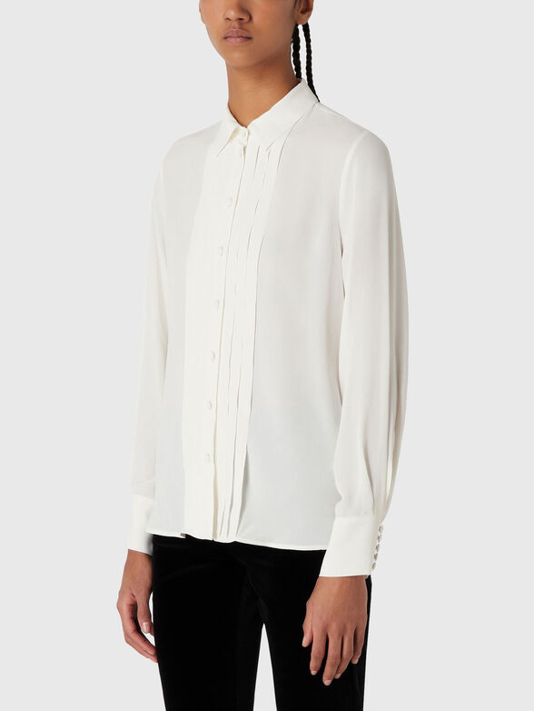 White long sleeved shirt - 1