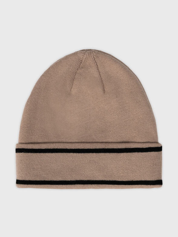 Knitted wool blend hat - 2