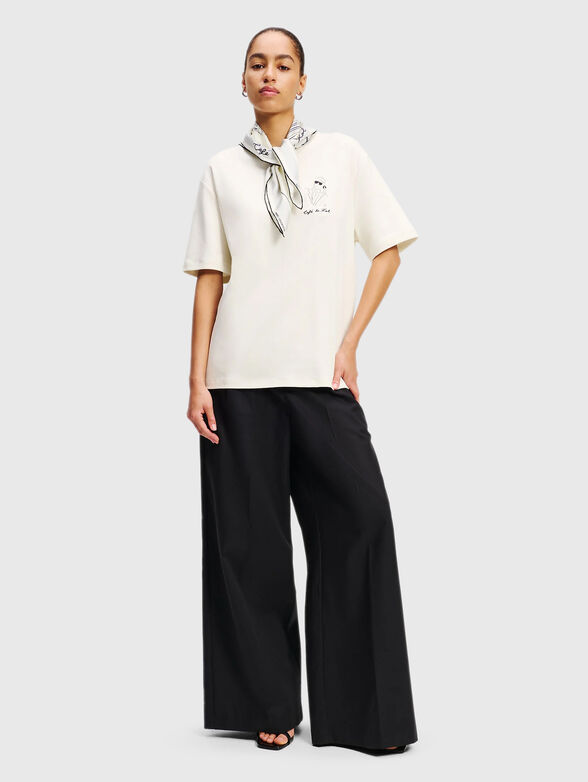 KARL LAGERFELD X JORGE PARRA oversized T-shirt - 4