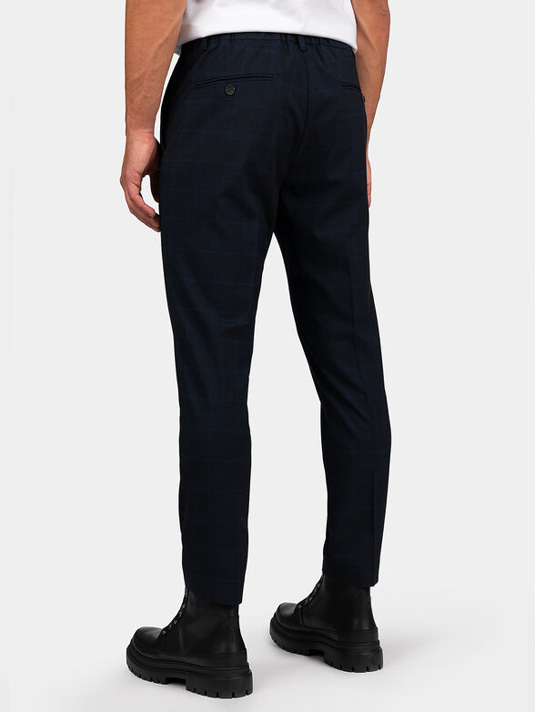 ARTHUR  Blue plaid trousers - 2