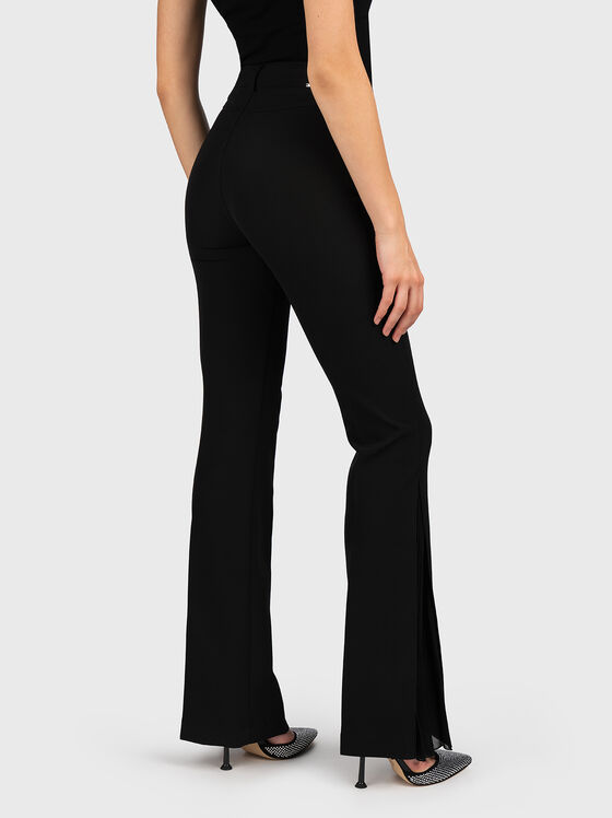 Black pants with accent details - 2