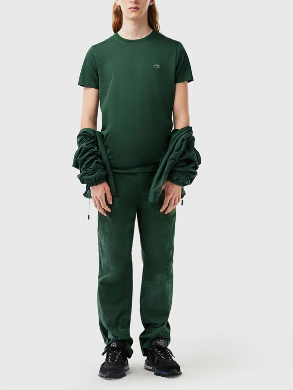 Green cotton T-shirt - 2