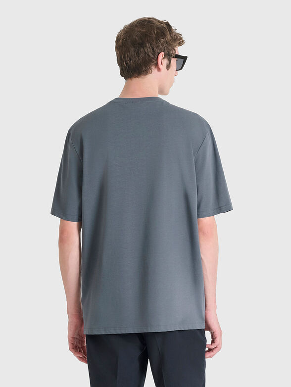 Cotton T-shirt with logo - 2