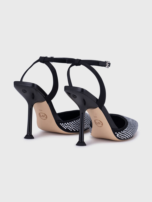 IMANI heeled shoes with applied rhinestones - 3