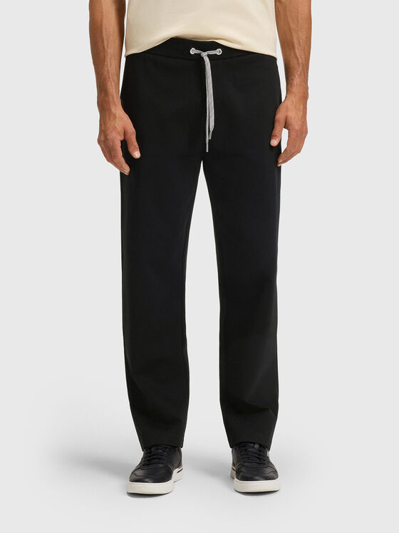 Sports trousers with elastic waist - 1