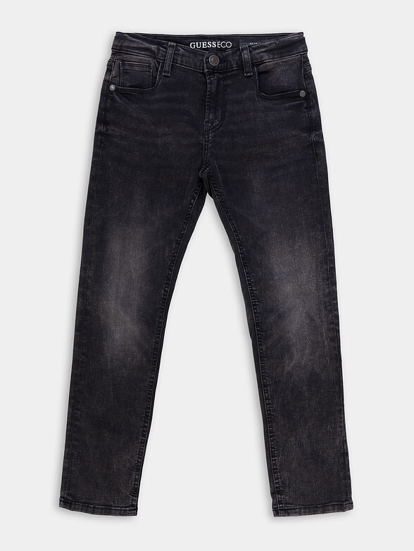 Black slim jeans - 1