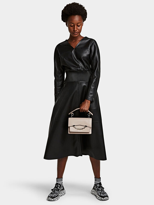 K/KARL SEVEN Seven Black leather bag  - 2