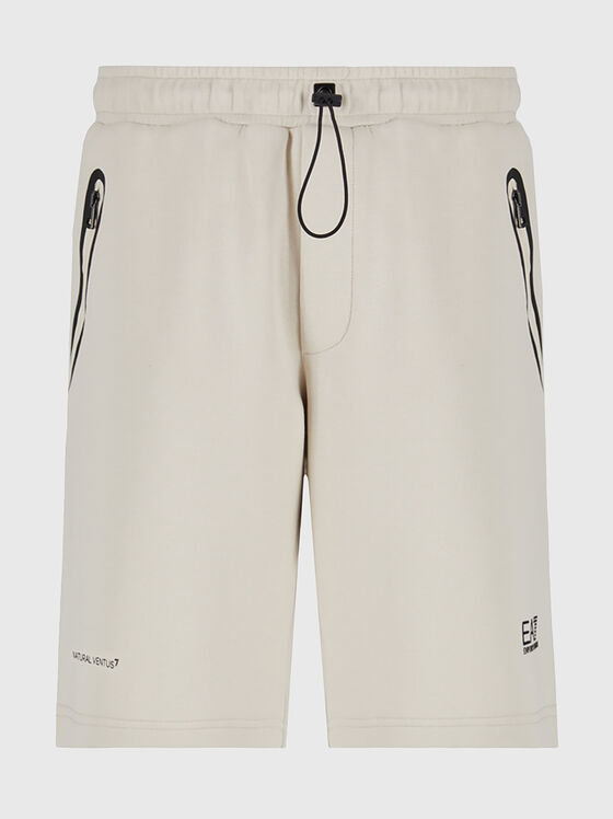 Bermuda shorts with logo detail - 1