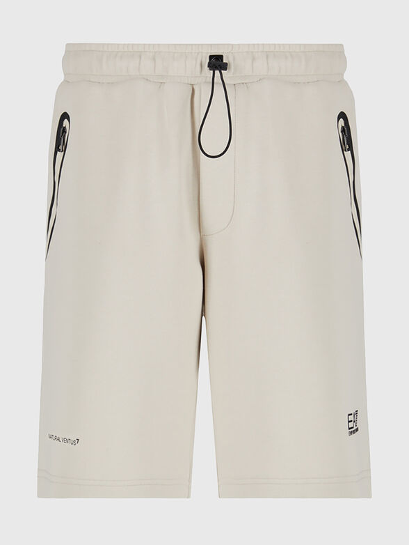 Bermuda shorts with logo detail - 1