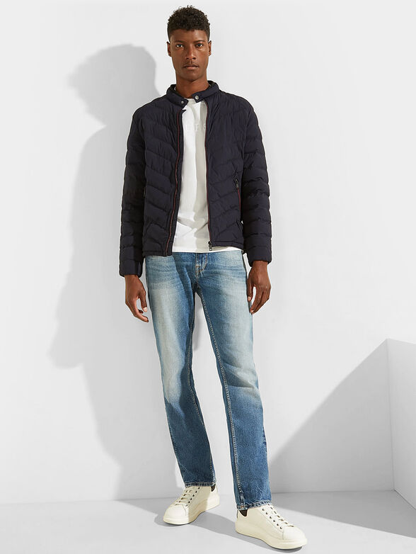 Black quilted jacket - 2