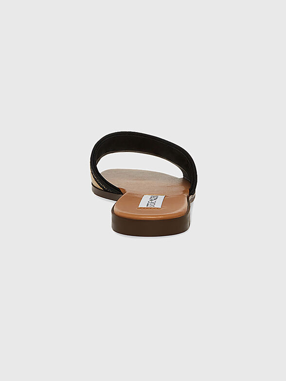 KNOX slippers with gold accents - 3