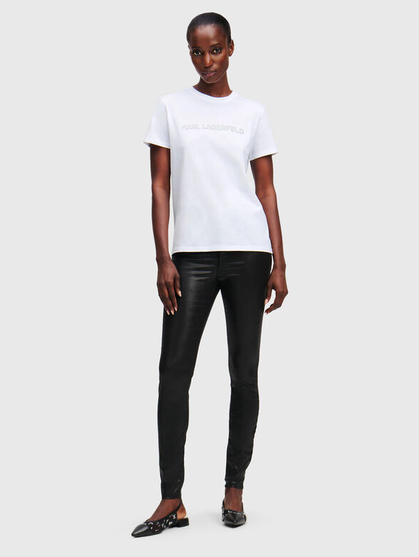 Cotton T-shirt with logo detail - 2