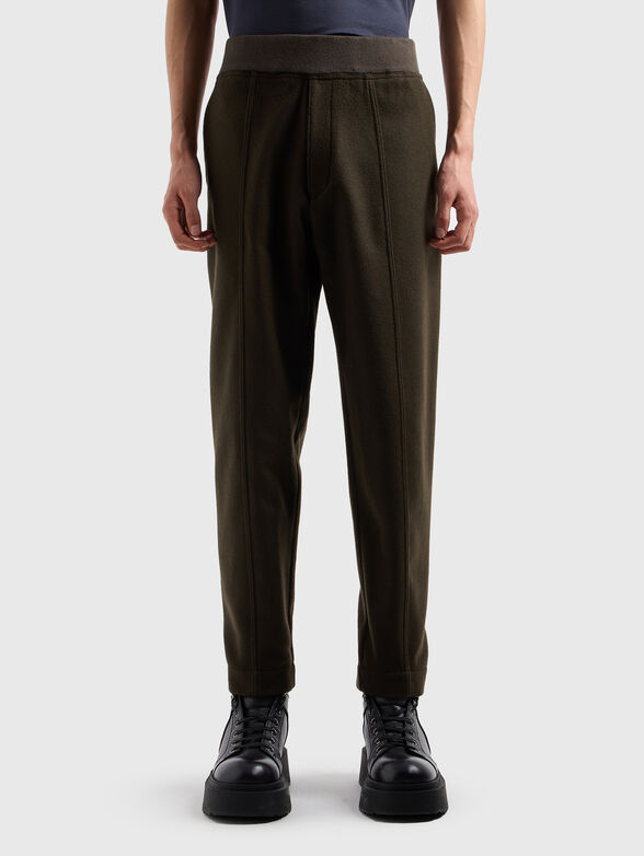 Sports trousers with crease  - 0