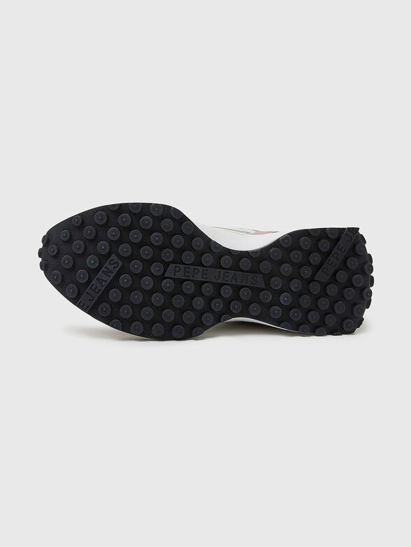 LUCKY PRINT sports shoes with suese inserts - 5