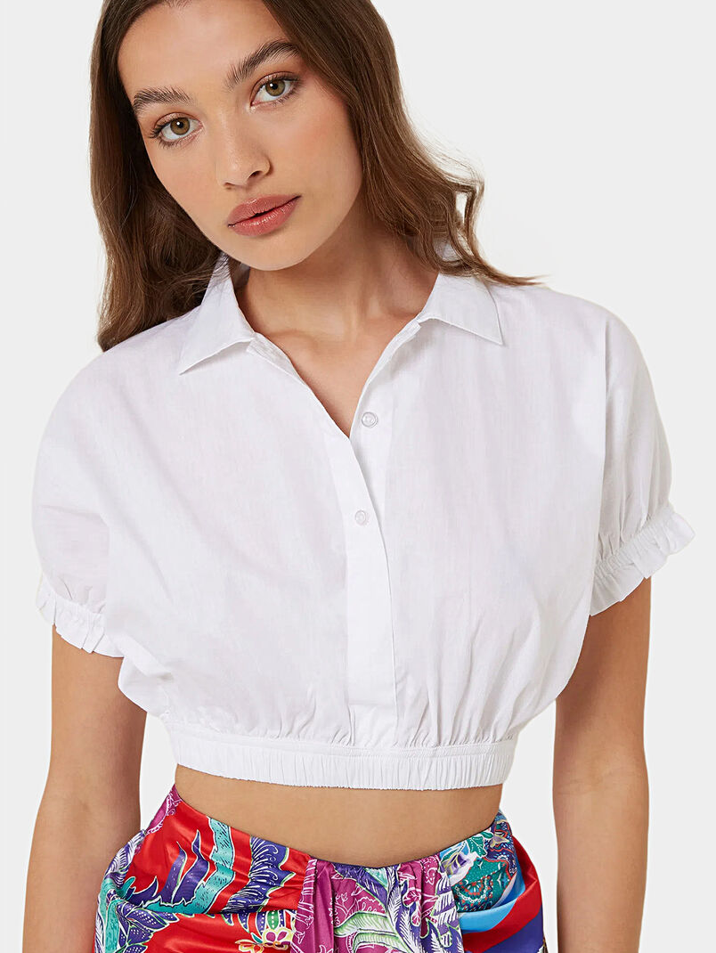 BALI BEACH CLUB white cotton shirt  - 3