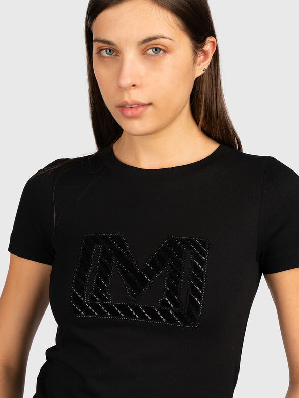 ALARA black T-shirt with logo - 4