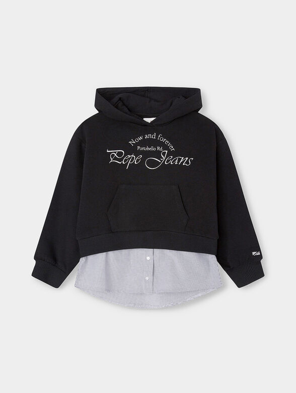 EDWINA extended hem sweatshirt - 1