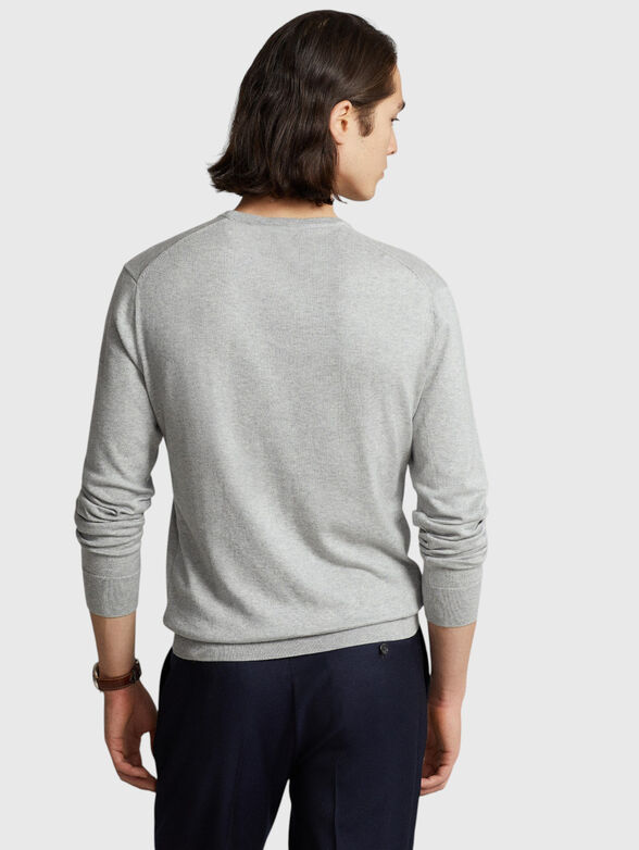 Slim-fit cotton sweater - 3