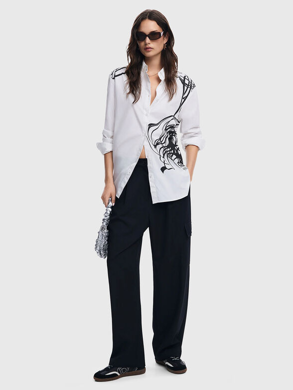 FUKUOKA LACROIX shirt with abstract print - 2