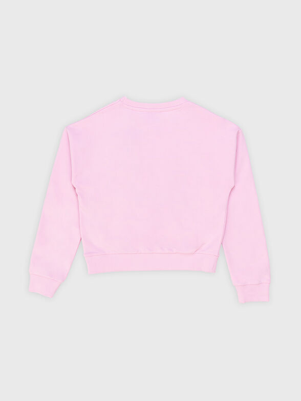 Cotton sweatshirt with sequins - 2