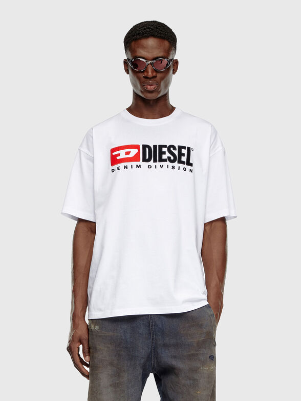 T-BOXT-DIV cotton T-shirt with logo print - 1