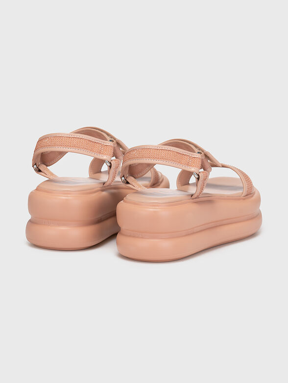 ARIA 03 sandals with appliqué rhinestones - 3