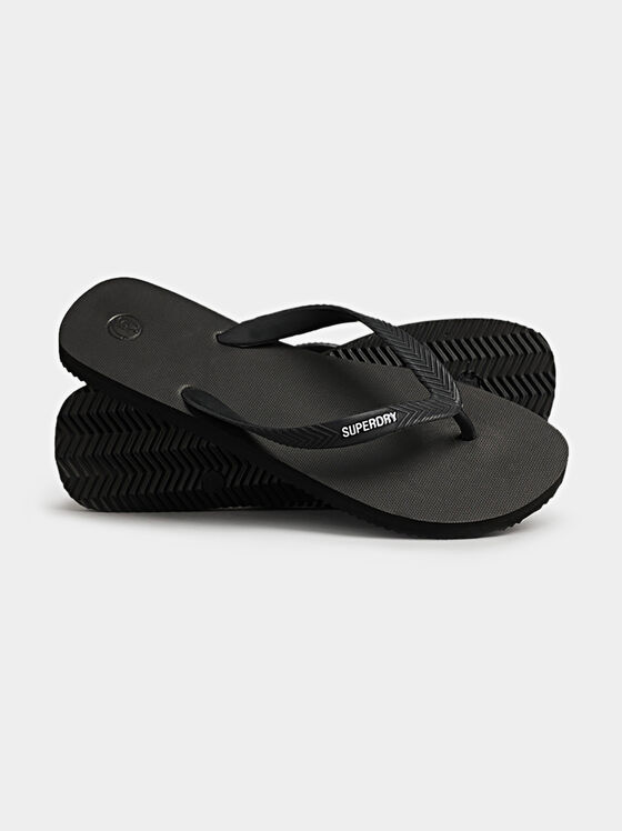 Черни плажни обувки - 1