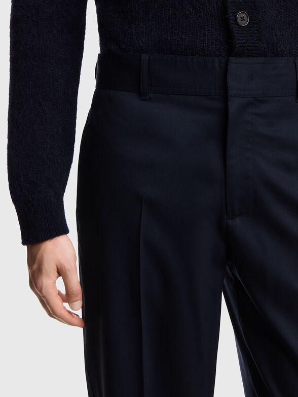 Brown wool trousers - 3