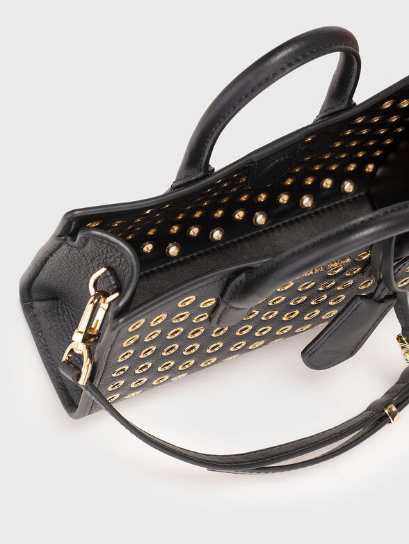 Crossbody bag with gold details - 6