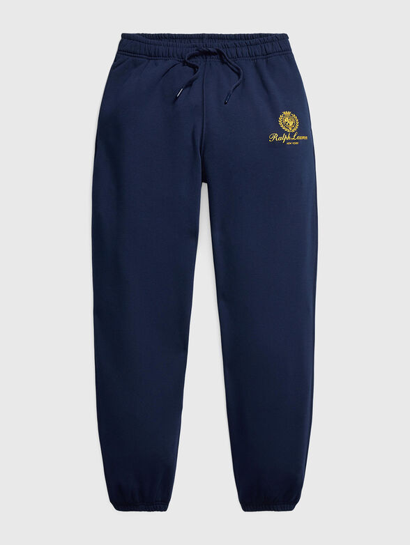 Dark blue sports pants - 1