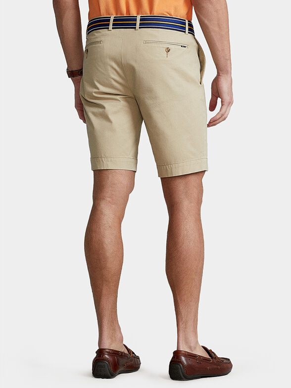 Shorts in beige color - 2