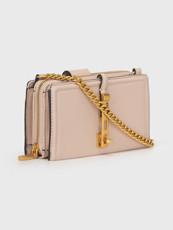 JAMES MINI crossbody bag in beige - 4