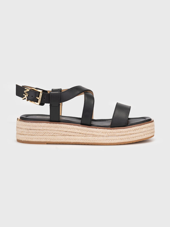 LYNN sandals in leather - 1