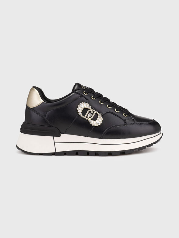 AMAZING sports shoes with golden details - 1