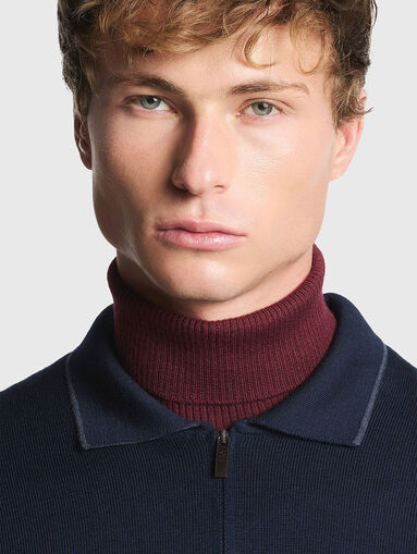 Polo shirt in wool - 4