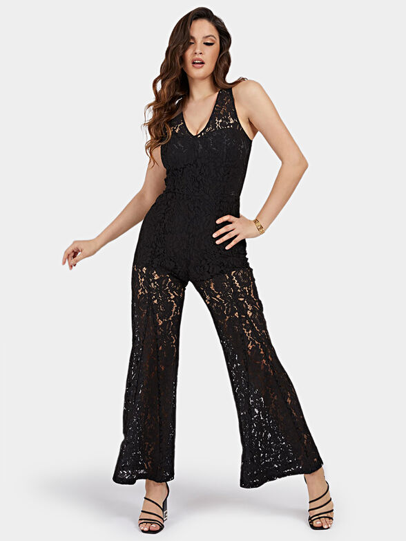 RACHAEL Black lace overall - 1