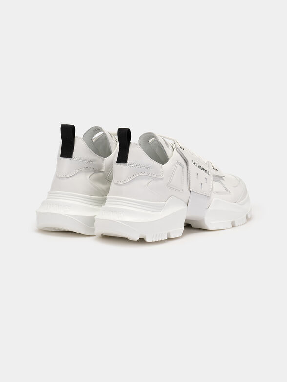 White leather sneakers - 3