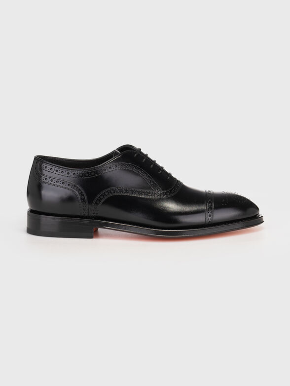 Black Oxford shoes - 1